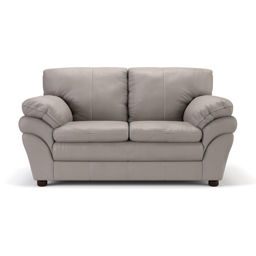 Grey Leather Loveseats You'll Love Wayfair